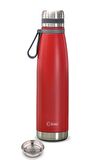 Kiwi KT-8691 Çelik Termos 850ml Çift Kat 304 Kalite Kırmızı