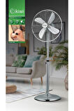 Kiwi KFAN-7421 Salınım Fonksiyonlu Metal Kanatlı Stand Vantilatör