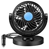 Piranha 5715 12V - 24V Araç İçi Mini Fan Oto Vantilatör