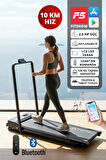 T-220 Katlanabilir Yürüyüş ve Koşu Bandı / Bluetooth ve Hoparlör/2HP Motor/ 10 KM/ Uzaktan Kum