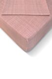 Ranforce 100*200 cm Lastikli Çarşaf Seti Pudra-100 x 200