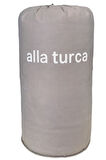 Alla Turca Çift Taraflı Lux Silikon Yorgan - Çift Kişilik Özel Çantalı KREM-SÜTLÜ KAHVE