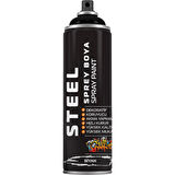 Steel Sprey Boya 200 ml Siyah