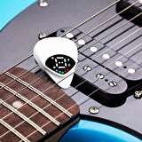 2'si 1 Arada Gitar Plektreni & Akort Cihazı Taşınabilir