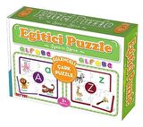 Diy-Toy Çark Puzzle Alfabe