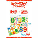 Fisher-Price Fisher Price Tak Çıkar Puzzle Şekiller Sayılar