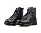 Castle Black 20911 1 Siyah Kadın Günlük Bot 20911-1-SIYAH Siyah