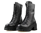 Castle Black 52671 1 Siyah Kadın Günlük Bot 52671-1-SIYAH Siyah