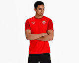 Puma Turk Hava Yolları Tısort Türk Hava Yolları Erkek Futbol Antrenman Tişörtü THY-65648401 Kırmızı