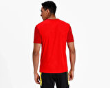 Puma Turk Hava Yolları Tısort Türk Hava Yolları Erkek Futbol Antrenman Tişörtü THY-65648401 Kırmızı