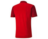 Puma Turk Hava Yolları Forma Türk Hava Yolları Erkek Futbol Polo Yaka Antrenman Tişörtü THY-65657701 Kırmızı