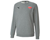 Puma Turk Hava Yolları Polo Tısort Türk Hava Yolları Erkek Futbol Sweatshirts THY-65693333 Gri
