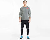 Puma Turk Hava Yolları Polo Tısort Türk Hava Yolları Erkek Futbol Sweatshirts THY-65693333 Gri