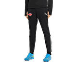Puma Turk Hava Yolları Pantolon Türk Hava Yolları Erkek Futbol Antrenman Eşofman Altı THY-65724203 Siyah