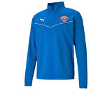 Puma Turk Hava Yolları Sweat Hz Türk Hava Yolları Erkek Futbol Antrenman Uzun Kollu Tişört THY-65739402 Mavi
