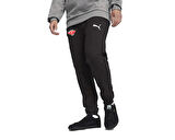 Puma Turk Hava Yolları Pantolon Türk Hava Yolları Erkek Futbol Antrenman Eşofman Altı THY-65859803 Siyah