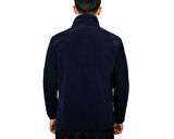 Northjack Himalaya Laci Polar Ceket Erkek Günlük Polar Ceket NJ2001-401 Lacivert
