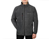 Northjack Himalaya Gri Polar Ceket Erkek Günlük Polar Ceket NJ2001-201 Gri