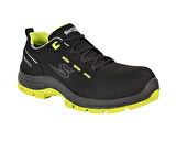 Swolx Suet Microfiber-S3 Unisex İş Güvenliği Ayakkabısı COMBO-X-100 Siyah
