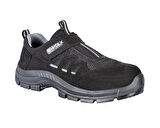 Swolx Microfiber Tekstil-S1 Unisex İş Güvenliği Ayakkabısı TRIGON-X-110 Siyah