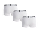 Techsport Boxer Short 3 Pack Erkek Boxer (3'lü) BX3101 Beyaz