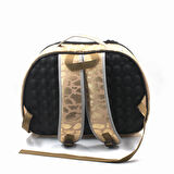 Lepus Kedi Köpek Space Bag Gold Taşıma Çantası 30X42X26 Cm