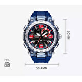 Smael Erkek Kol Saati Analog Dijital Spor Moda Trend 1921M Saat
