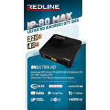 Redline IP-80 Max 32 GB 8K Android TV Box