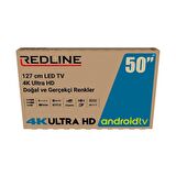 Redline 4K Ultra HD 50" Android TV DLED TV