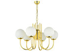 LampaLuce Esta Modern Camlı Avize 6'lı Sarı 65x80cm