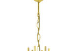 LampaLuce Esta Modern Camlı Avize 6'lı Sarı 65x80cm