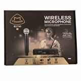 MİKROFON KABLOSUZ 1 EL UHF COOMA B-2790