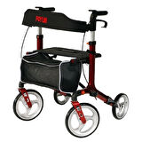 Poylin Lüks Rollatör | Alüminyum, 9,10 Kg, Ayarlanabilir Yükseklik P888