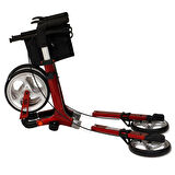 Poylin Lüks Rollatör | Alüminyum, 9,10 Kg, Ayarlanabilir Yükseklik P888