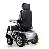 Poylin Arazi Tip Akülü Tekerlekli Sandalye | 600W Motorlu, 15 cm Engel Atlama, Kaptan Koltuklu P278