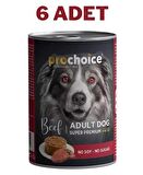 ProChoice Adult Dog Beef Pate Köpek Konservesi 6x400 gr