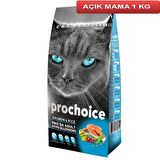 ProChoice Pro 34 Salmon Somonlu Yetişkin Kedi Maması 1 Kg AÇIK