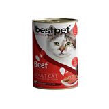 Bestpet Sığır Etli Parça ve Jöleli Kedi Konservesi 400 Gr