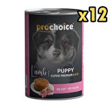 Pro Choice Puppy Kuzulu Yavru Köpek Maması 400 Gr (12 Adet)