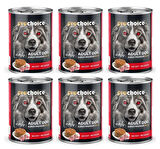 Pro Choice Kuzu ve Somon Etli Havuçlu Sekersiz Ezme Yetiskin Köpek Konservesi 400gr*6 ADET