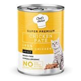Chefs Choice Tavuk Etli Ezme Konserve Kedi Maması 400 Gr