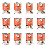 Chefs Choice Tahılsız Somonlu Ezme Kedi Konservesi 400 Gr (12 Adet)