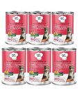 New Chefs Choice Pumpkin Pate Kuzu Balkabak ve Sebzeli Köpek Yaş Maması 400 Gr. x 6 Adet