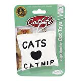Catlife Kediler İçin Catnip Kedi Otlu Yastık Oyuncak Zilli