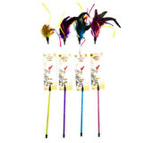 203600 Catlife Tüylü Zilli Kedi Oltası 65 Cm