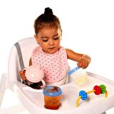 baby plus Sıkma Silikon Mama Kaşığı