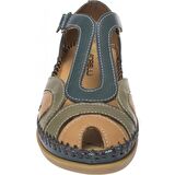 Forelli SALLY 22521-G Blue Jean Kadın Yazlık Deri Comfort Sandalet