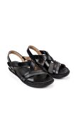 Forelli 22301-G Kadın Sandalet Siyah