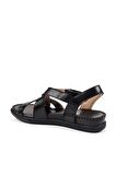 Forelli 22301-G Kadın Sandalet Siyah