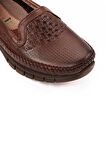 Forelli 29413-G Comfort Kadın Deri Ayakkabı Taba